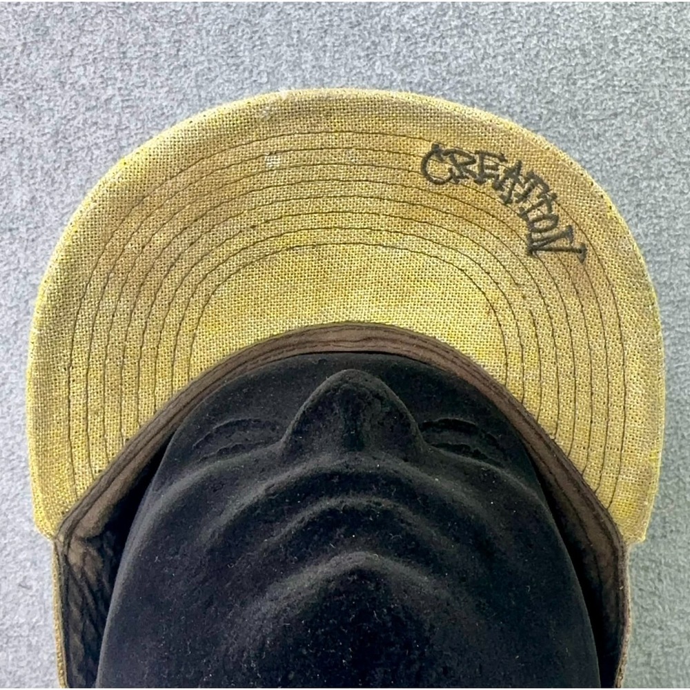 RARE Creation Skateboards Grassroots California Limited Ed Flat Brim Hat 7 1/8 - Picture 10 of 16